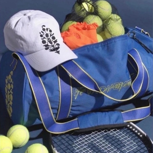 free people movement Accessories - FP Movement by Free People Blue and White Sports Bag